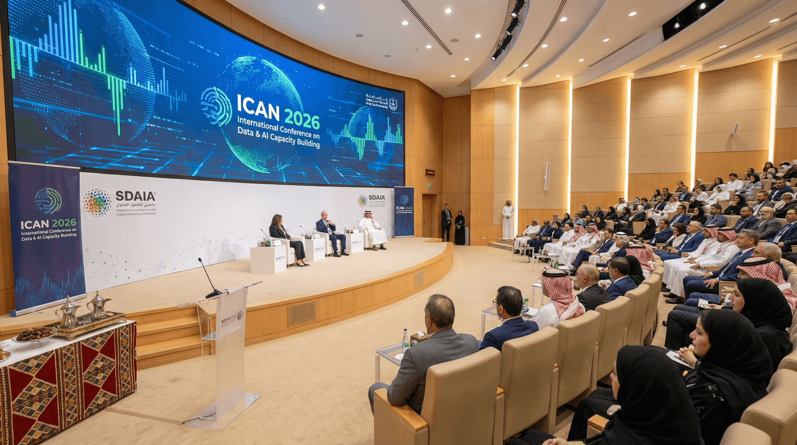 ICAN 2026 - المؤتمر الدولي لبناء القدرات في الذكاء الاصطناعي