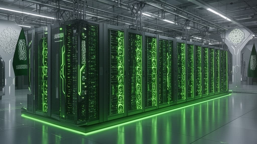 شراكة NVIDIA مع السعودية لبناء مصانع الذكاء الاصطناعي